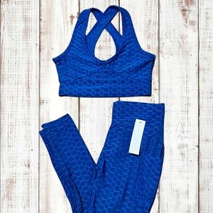 TikTok Leggings & Sports Bra Set Women’s Activewear NWT Extra Stretchy
